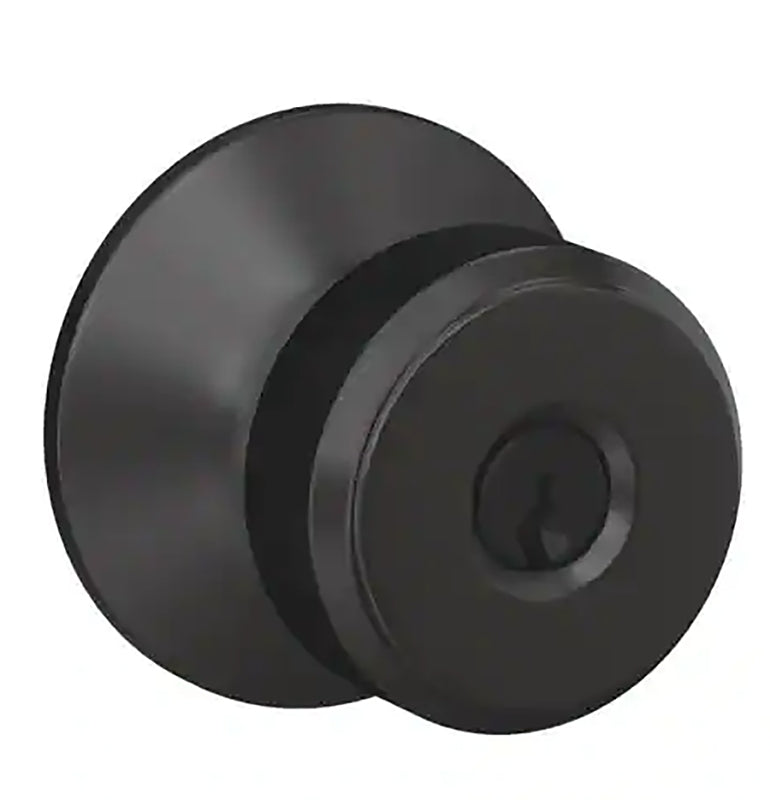KNOB KEYED BOWERY MATTE BLACK