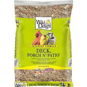 Wild Delight Porch N Patio 374200 Bird Food, 20 lb Bag