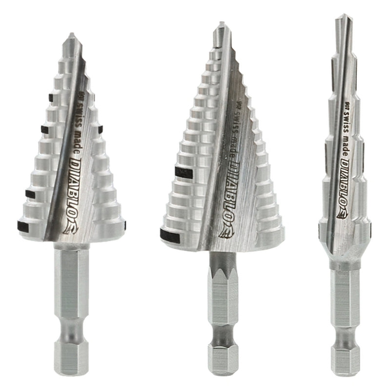Diablo DSDS003 Impact Strong Step Drill Bit Set, 3-Piece