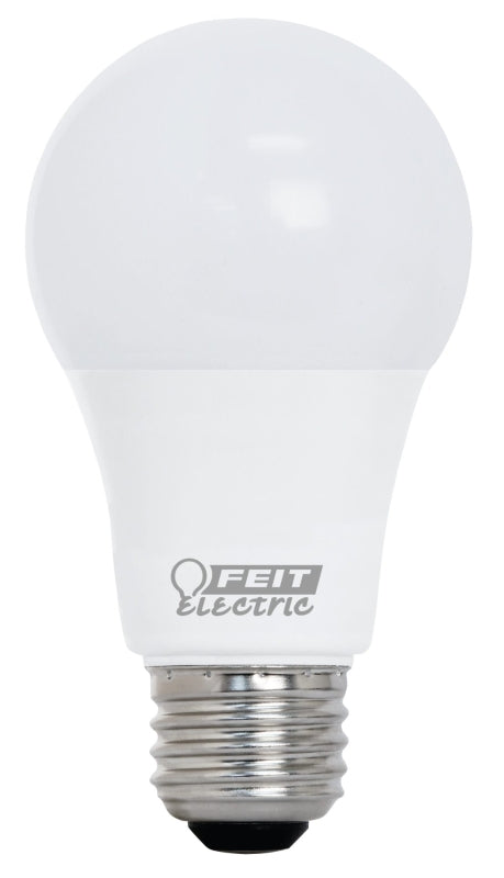Feit Electric OM40DM/950CA/4 LED Lamp, General Purpose, A19 Lamp, 40 W Equivalent, E26 Lamp Base, Dimmable