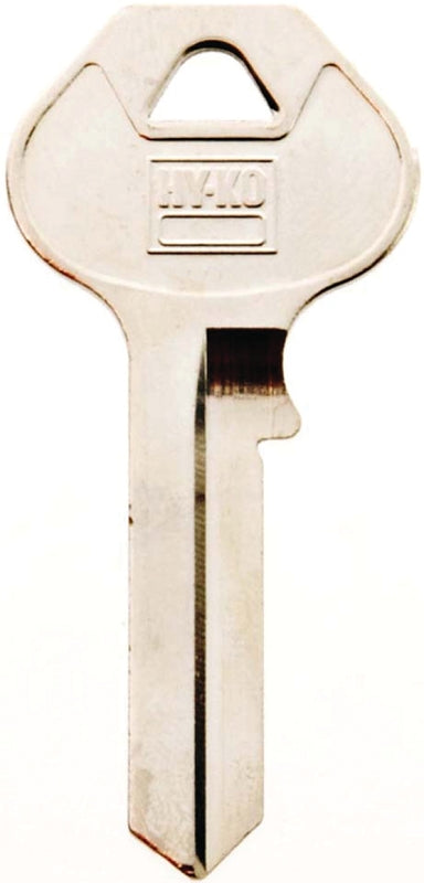 Hy-Ko 11010M14 Key Blank, Brass, Nickel, For: Master Vehicle Locks
