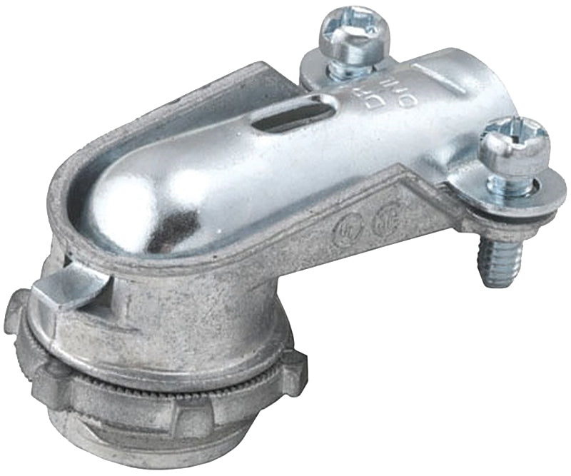 Hubbell 2692-20 Squeeze Connector, 1/2 in, Zinc