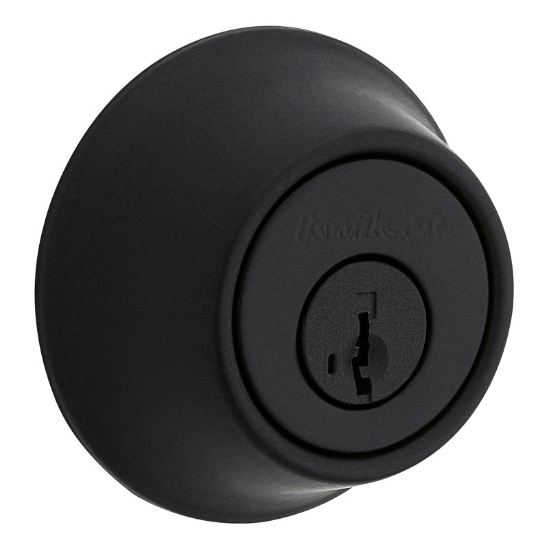 DEADBOLT SNGL CYL SMT MAT BLK