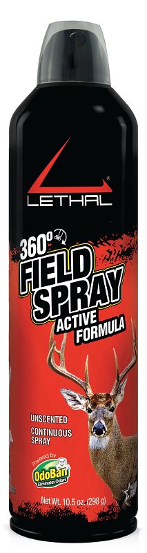 Lethal 9717B67-10A12 360 deg Field Spray, Odorless, Liquid, 10.5 oz, Spray Bottle