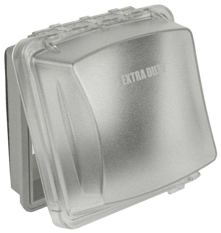 Bell Outdoor MM2420C Box Cover, 3.07 in L, 5.43 in W, Polycarbonate, Clear