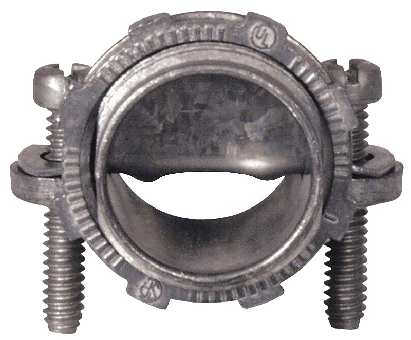 Hubbell NMC038R100 Saddle Connector, 3/8 in, Zinc