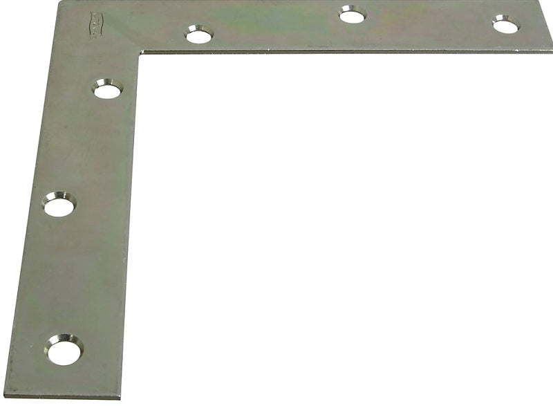 National Hardware SP117BC Series N204-990 Corner Brace, 6 in L, 1 in W, Steel, Zinc, 0.08 Thick Material