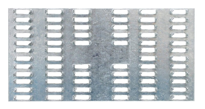 Simpson Strong-Tie MP MP36 Mending Plate, 6 in L, 3 in W, 20 ga Gauge, Steel, Galvanized