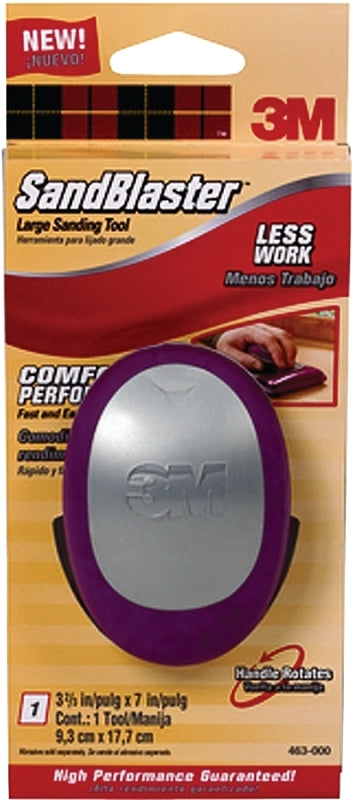 3M SandBlaster Pro-Grade 463-000 Sanding Tool, 120 Grit