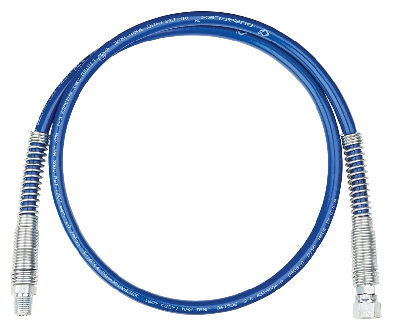 Graco 247338 Whip Hose, 3/16 in ID, 4 ft L