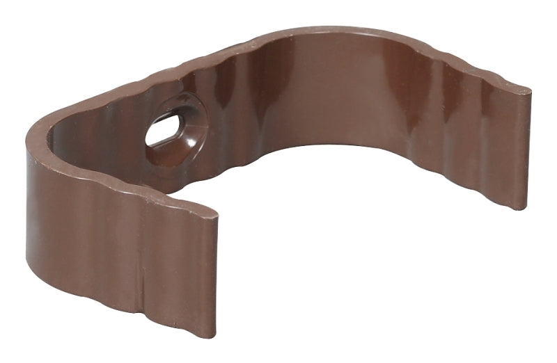 Amerimax 3902919 Downspout Band, Plastic, Brown