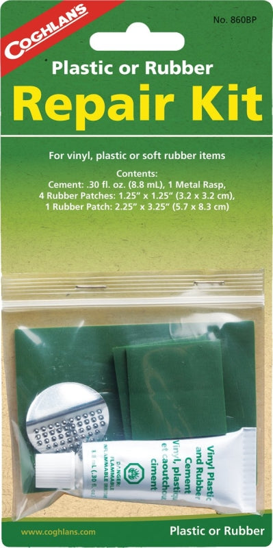 Coghlan's 860BP Vinyl and Rubber Repair Kit, Rubber