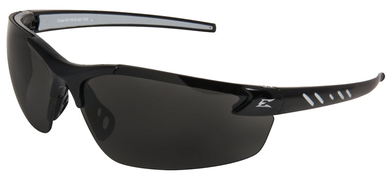 Edge Zorge G2 Series DZ116VS-G2 Safety Glasses, Vapor Shield Anti-Fog Lens, Nylon Frame, Black Frame