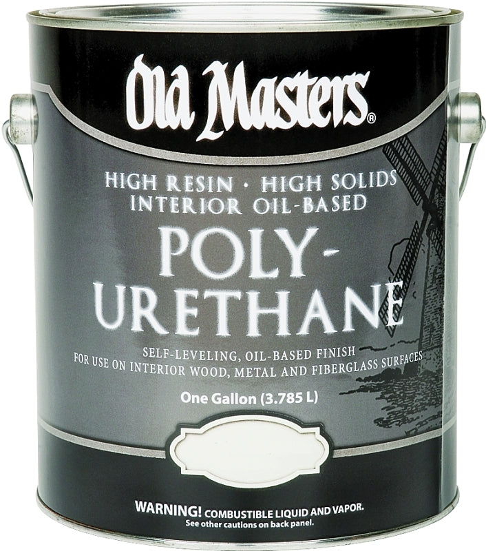 Old Masters 48301 Polyurethane, Satin, Liquid, Clear, 1 gal, Can