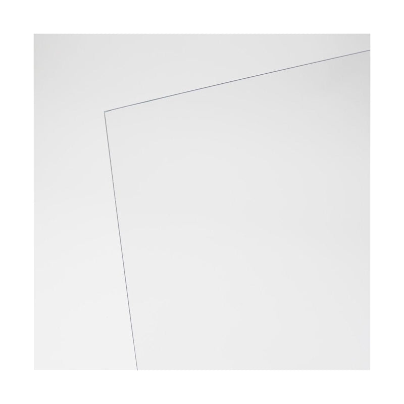 Plaskolite 1AU0474A Flat Sheet, 44 in L, 32 in W, 0.093 in Thick, Clear