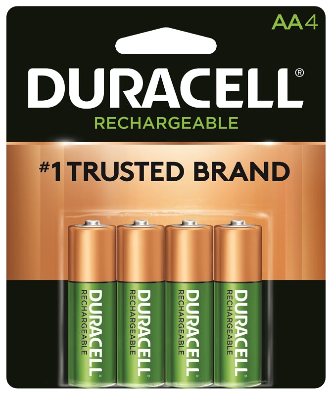 Duracell 66155 Battery, 2000 mAh, AA Battery, Nickel-Metal Hydride, Rechargeable