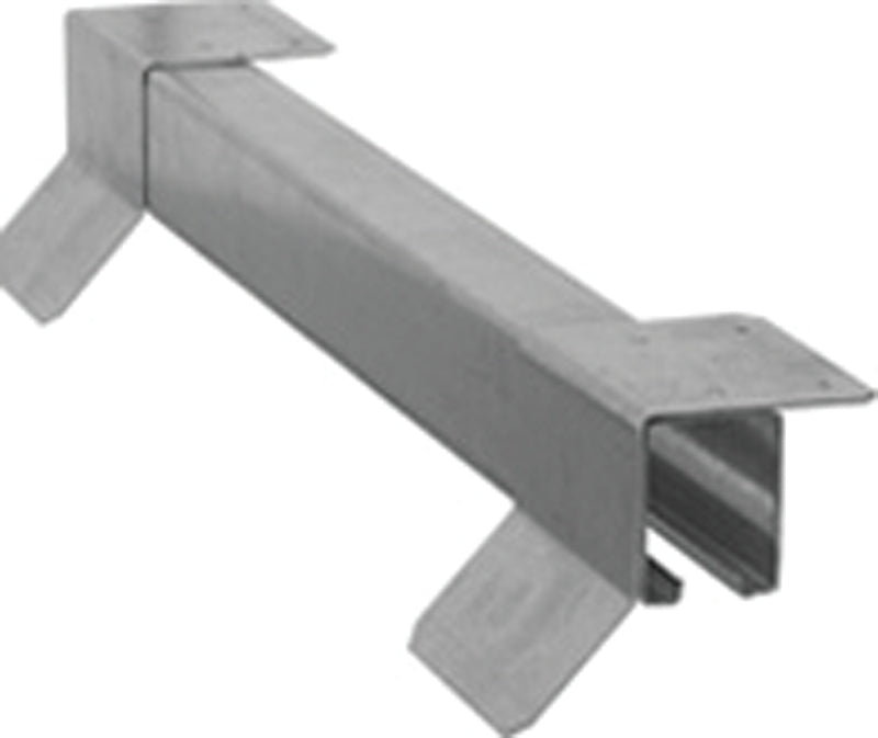 National Hardware N142-158 Box Rail, Steel, Galvanized, 12 ft L