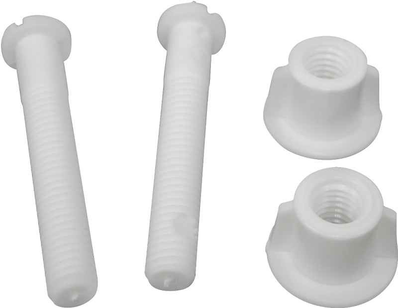 ProSource Toilet Seat Hinge Bolt Set, For: Toilet