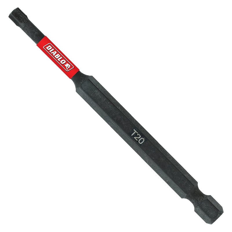 Diablo DT2035P1 Screwdriver Insert Bit, #20 Drive, Torx Drive, 3-1/2 in L
