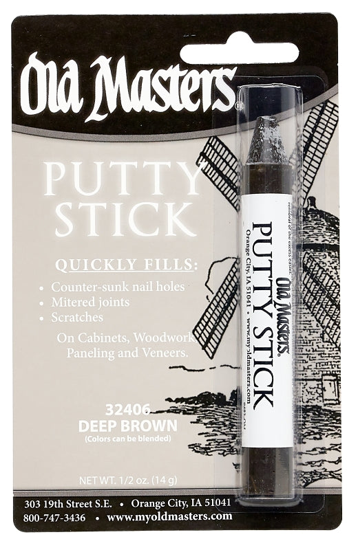 32406 STICK PUTTY DP BROWN 1/2