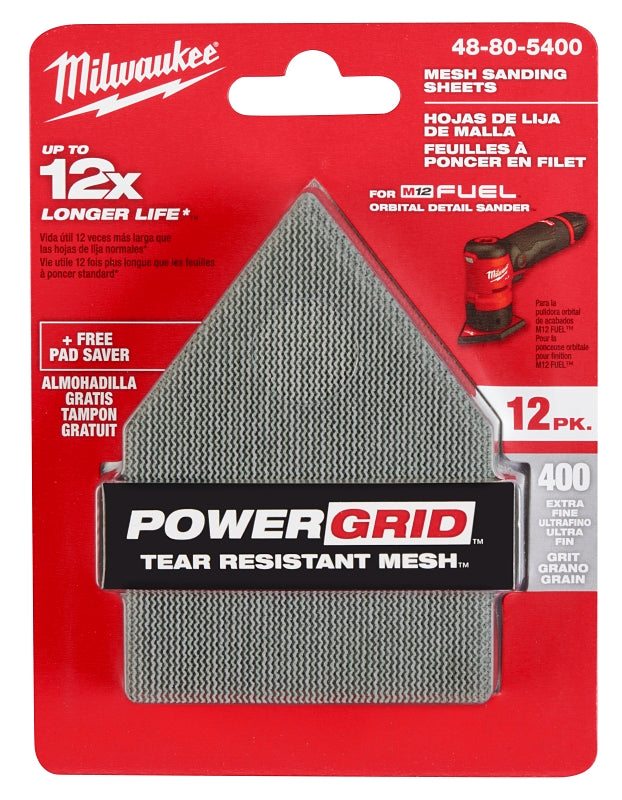 SHEET SANDING ORBIT MESH 400G