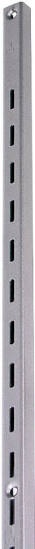 Knape & Vogt 80 80 TI 72 Shelf Standard, 320 lb, 16 ga Thick Material, 5/8 in W, 72 in H, Steel, Titanium