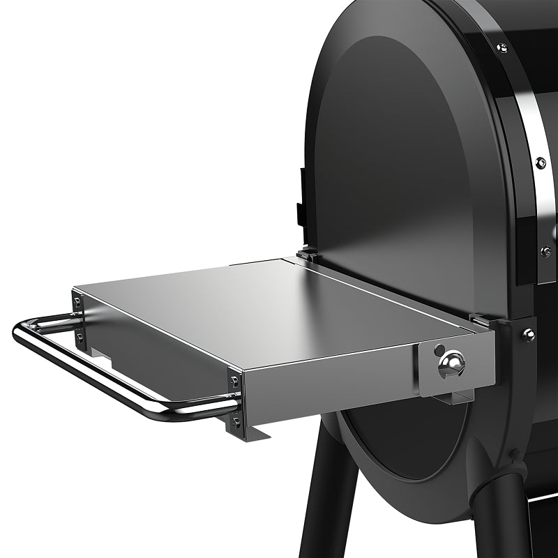 Weber 7001 Folding Side Table, Folding, Stainless Steel, For: SmokeFire EX4, EX6 Wood Pellet Grills