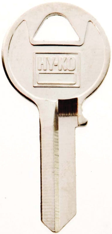 Hy-Ko 11010VR7 Key Blank, Brass, Nickel, For: Viro Cabinet, House Locks and Padlocks