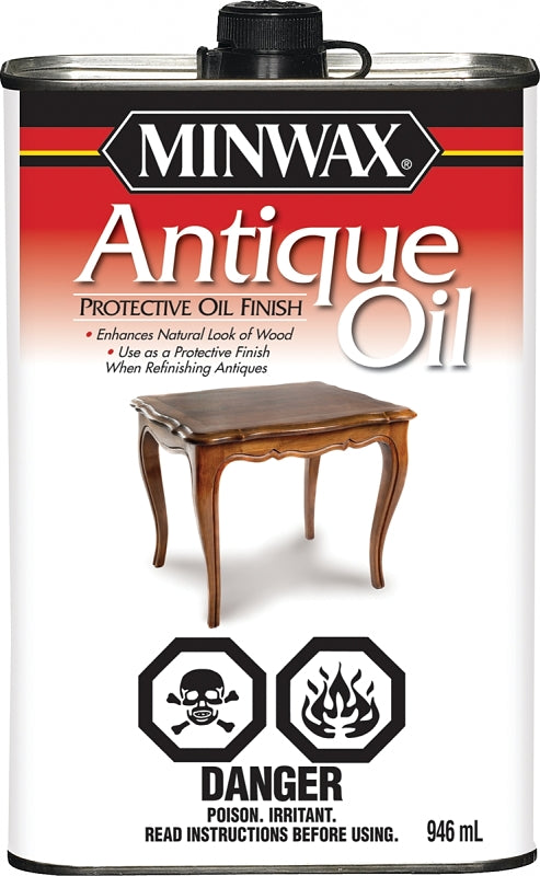 Minwax 70003 Antique Oil Finish, Gloss, Natural, Liquid, 946 mL