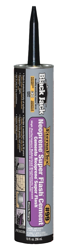 Gardner 1010-9-66/1329-GA Flashing Cement, Black, Liquid, 10 fl-oz Cartridge