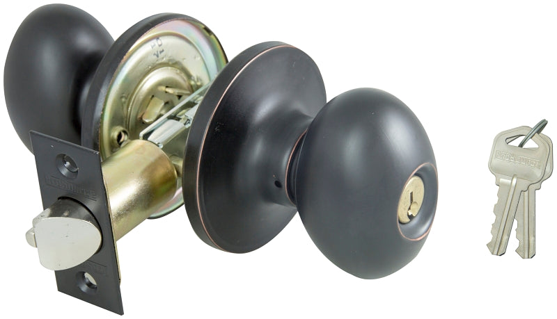 ProSource Entry Knob, Brass, KW1, KA3 Keyway, 3 Grade
