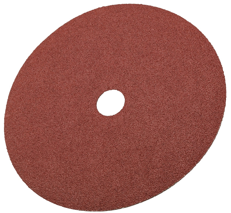 3M 81376 Fiber Disc, 7 in Dia, 7/8 in Arbor, Coated, 50 Grit, Coarse, Aluminum Oxide Abrasive, Fiber Backing