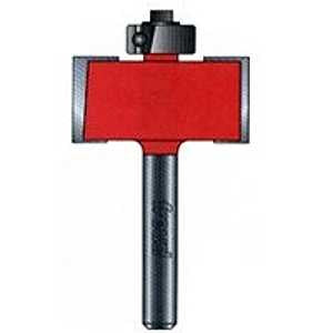 Freud 32-102 Router Bit, 1-1/4 in Dia Cutter, 2-1/4 in OAL, 1/2 in Dia Shank, 2-Cutter, Carbide