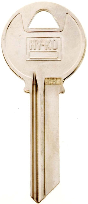 Hy-Ko 11010Y4 Key Blank, Brass, Nickel, For: Yale Cabinet, House Locks and Padlocks