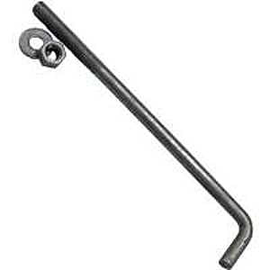 ProFIT AG12 Anchor Bolt, 12 in L, Steel, Galvanized, 50/PK