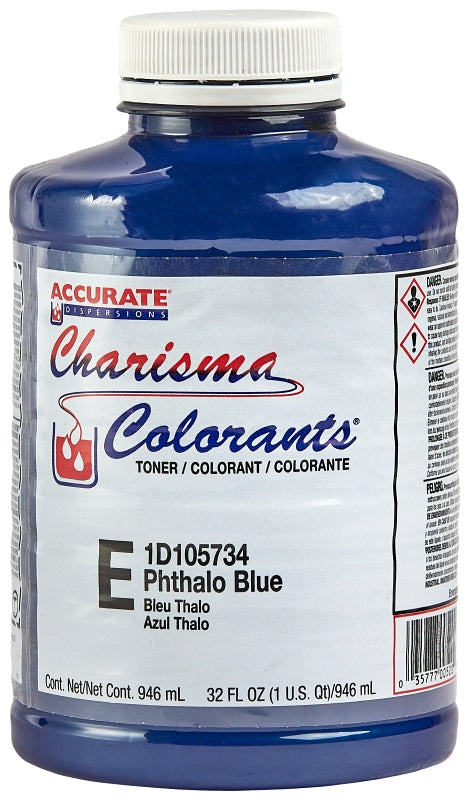 Charisma ACC005734-14 Colorant, E-Phthalo Blue, 1 qt