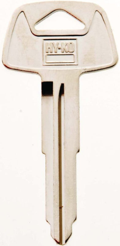 Hy-Ko 11010MIT3 Automotive Key Blank, Brass, Nickel, For: Mitsubishi Vehicle Locks