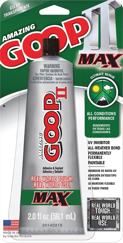 Amazing Goop 142100 Glue, Clear, 2 oz, Tube