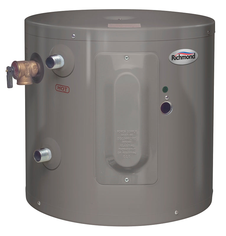 Richmond Essential Series 6EP20-1 Electric Water Heater, 120 V, 2000 W, 20 gal Tank, Wall Mounting