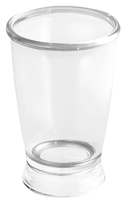 iDESIGN Franklin 45220 Tumbler Cup, Plastic, Clear