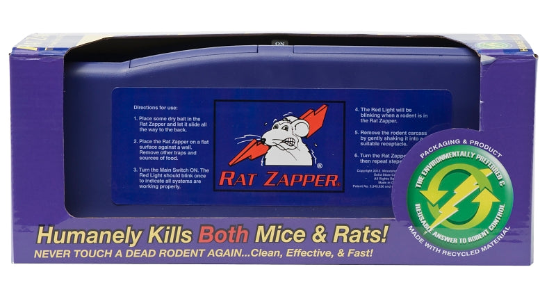 Victor RZC001-4 Classic Rat Trap, 12 in L, 4-5/16 in W, 4-1/2 in H