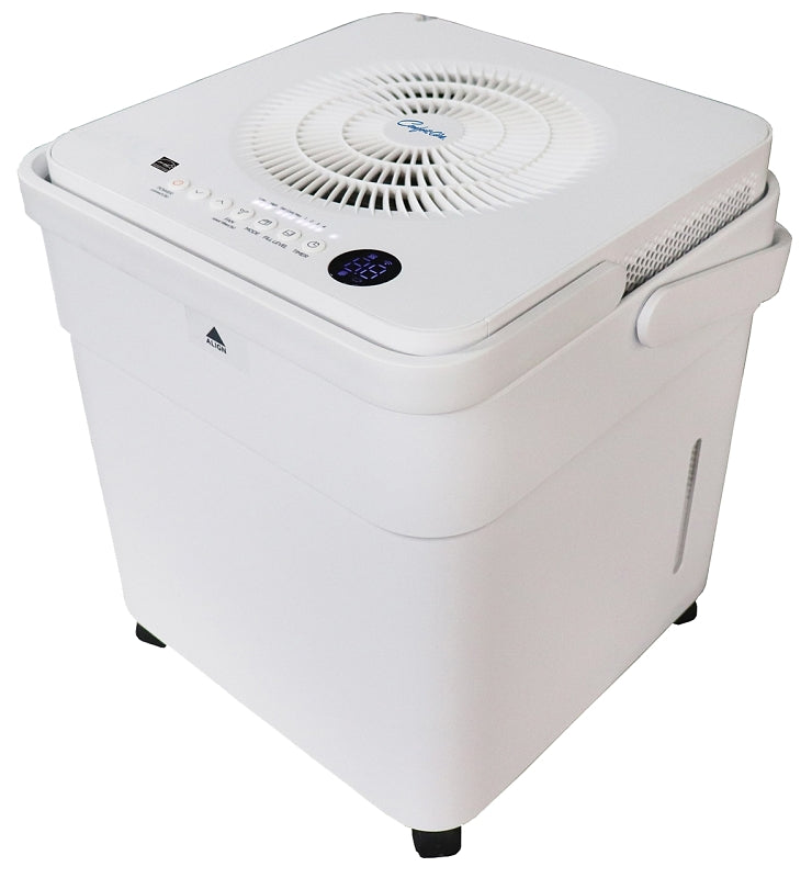 Comfort-Aire BCD-20A Cube Dehumidifier without Pump, 2.1 A, 115 VAC, 230 W, 2-Speed, 20 ppd Humidity Removal