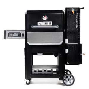 Masterbuilt Gravity Series 800 Series MB20040221 Griddle Grill and Smoker, Charcoal, 1-Burner, Steel, Black