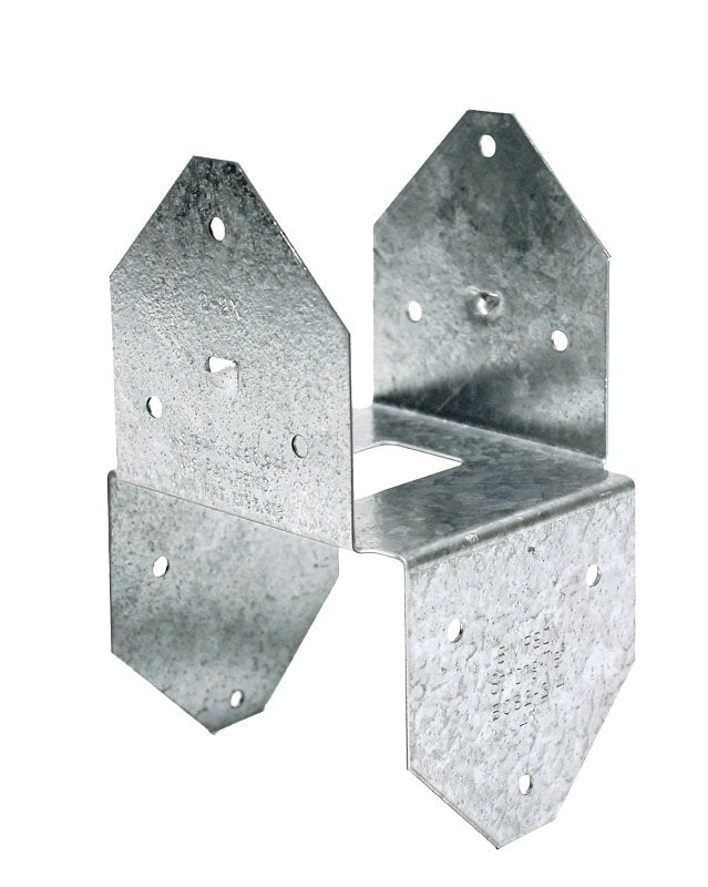 Simpson Strong-Tie BCS BCS2-2/4Z Post Cap, 2 to 2 x 4 in Post/Joist, Steel, ZMAX