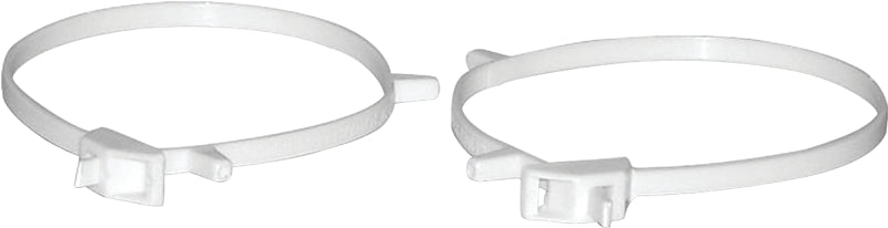Dundas Jafine 2C234ZW Adjustable Clamp, Clamping Range: 3 to 4 in, Plastic