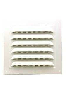 Duraflo 620812 Gable Vent, 13.848 in L, 10.862 in W, Polypropylene, White