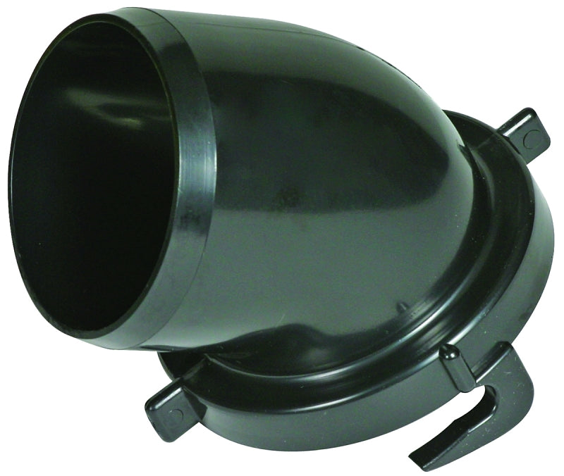 Camco 39403 Hose Adapter, Plastic, Black