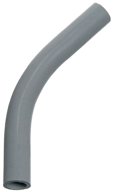 Carlon UA7AK-CAR Conduit Elbow, 45 deg Angle, 2-1/2 in Plain End, PVC, Gray