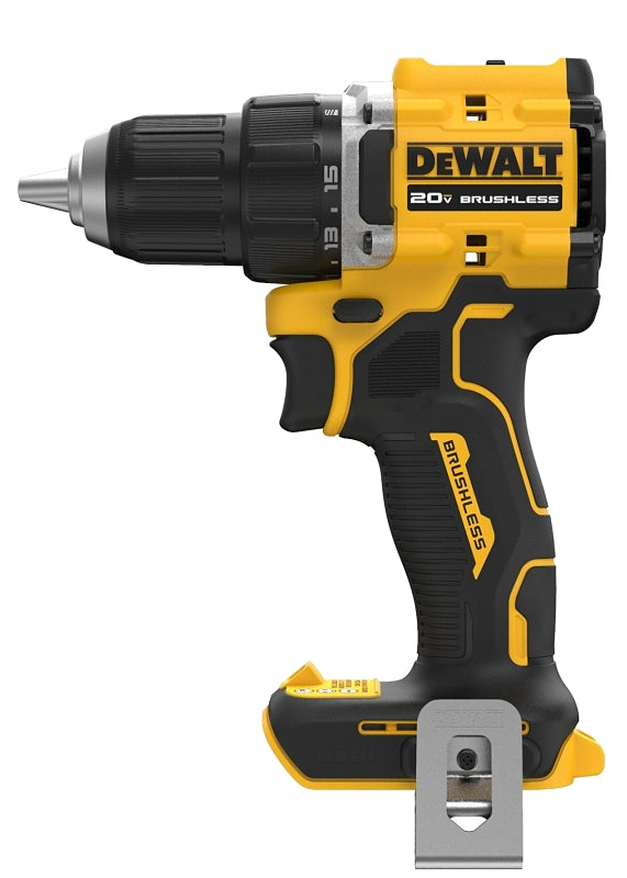 DeWALT ATOMIC COMPACT Series DCD794B Drill Driver, Tool Only, 20 V, 1/2 in Chuck, Keyless Chuck