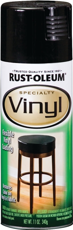 Rust-Oleum 1909830 Spray Paint, Semi-Gloss, Black, 12 oz, Can